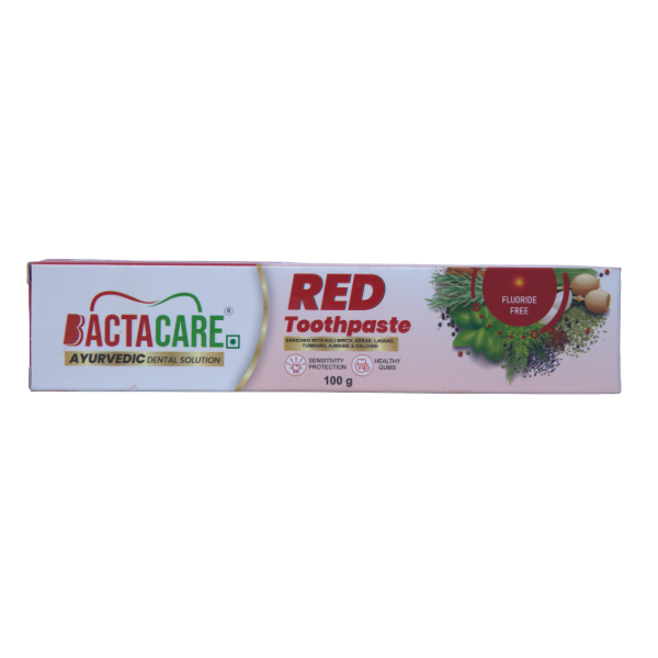 BACTACARE RED TOOTHPASTE 100 GM